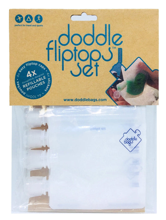 Doddle Bags Επαναχρησιμοποιούμενα Σακουλάκια Υγρών & Στερεών 100ml